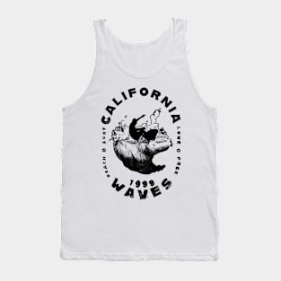 California Cool Surf - Cali Waves Tank Top